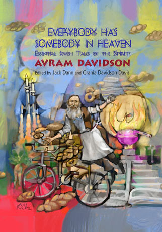 Everybody Has Somebody in Heaven. Dusjacket painting by Avi Katz